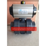 Van nhựa racco đôi điều khiển bằng khí nén                 